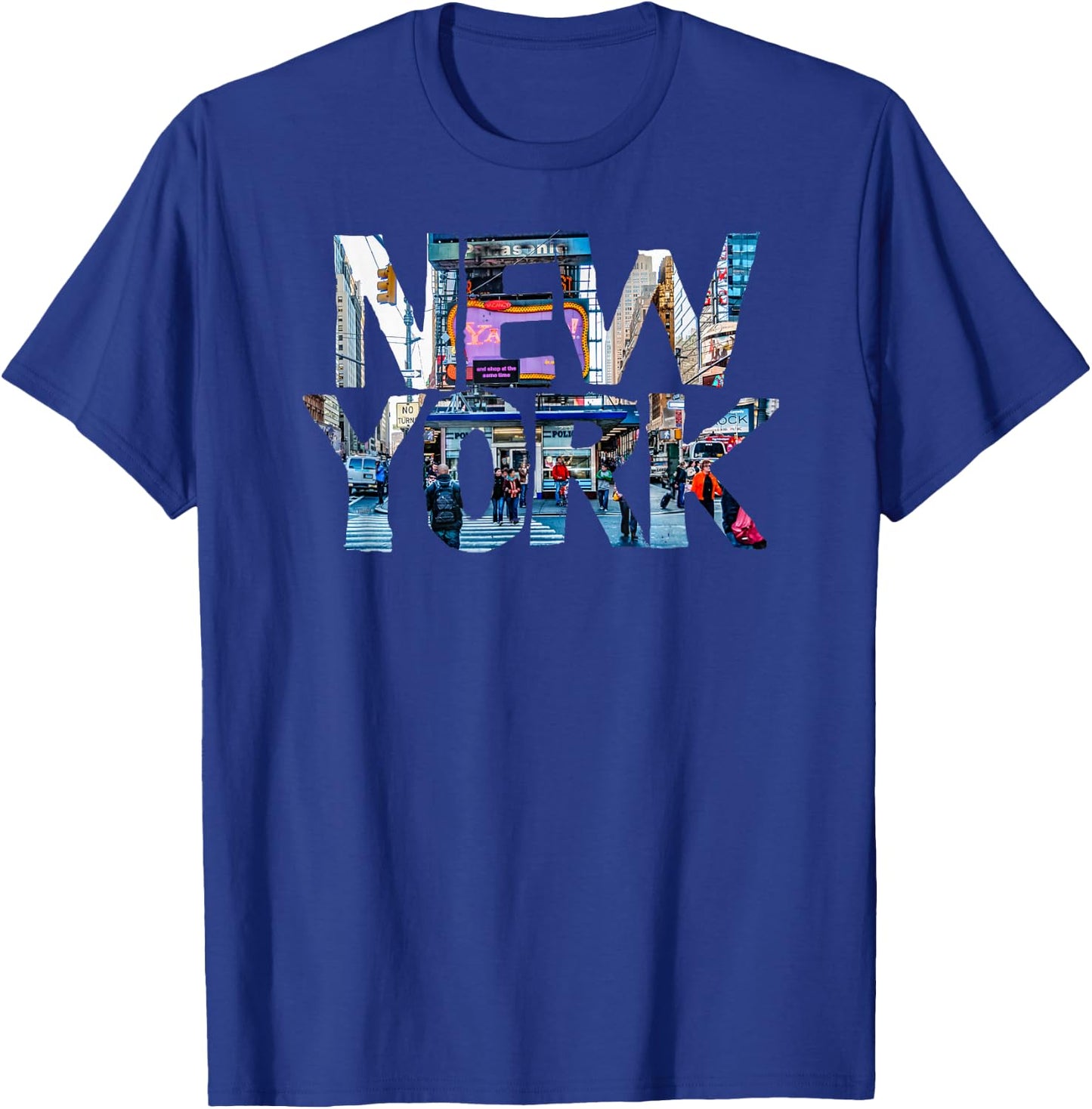 New York Tourist NYC USA I Love NY Hip Hop Gift Women Men T-Shirt - T-Shirt | Royal