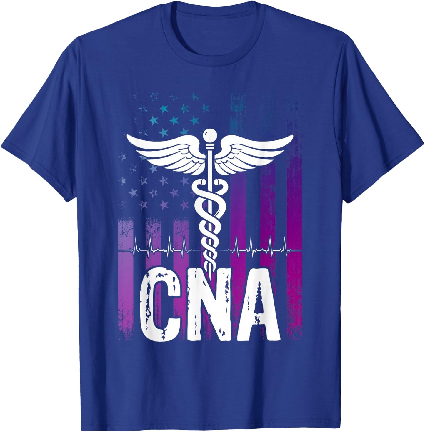CNA Job Certified Nursing Assistant T-Shirt - T-Shirt | Royal