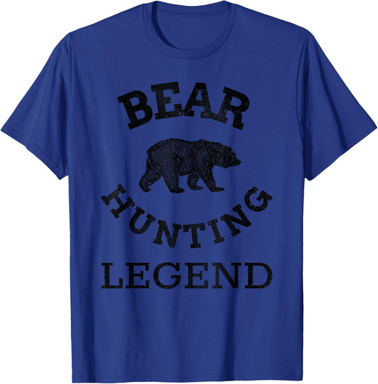Bear Gear for Hunters - Bear Hunting Legend T-Shirt - T-Shirt | Royal