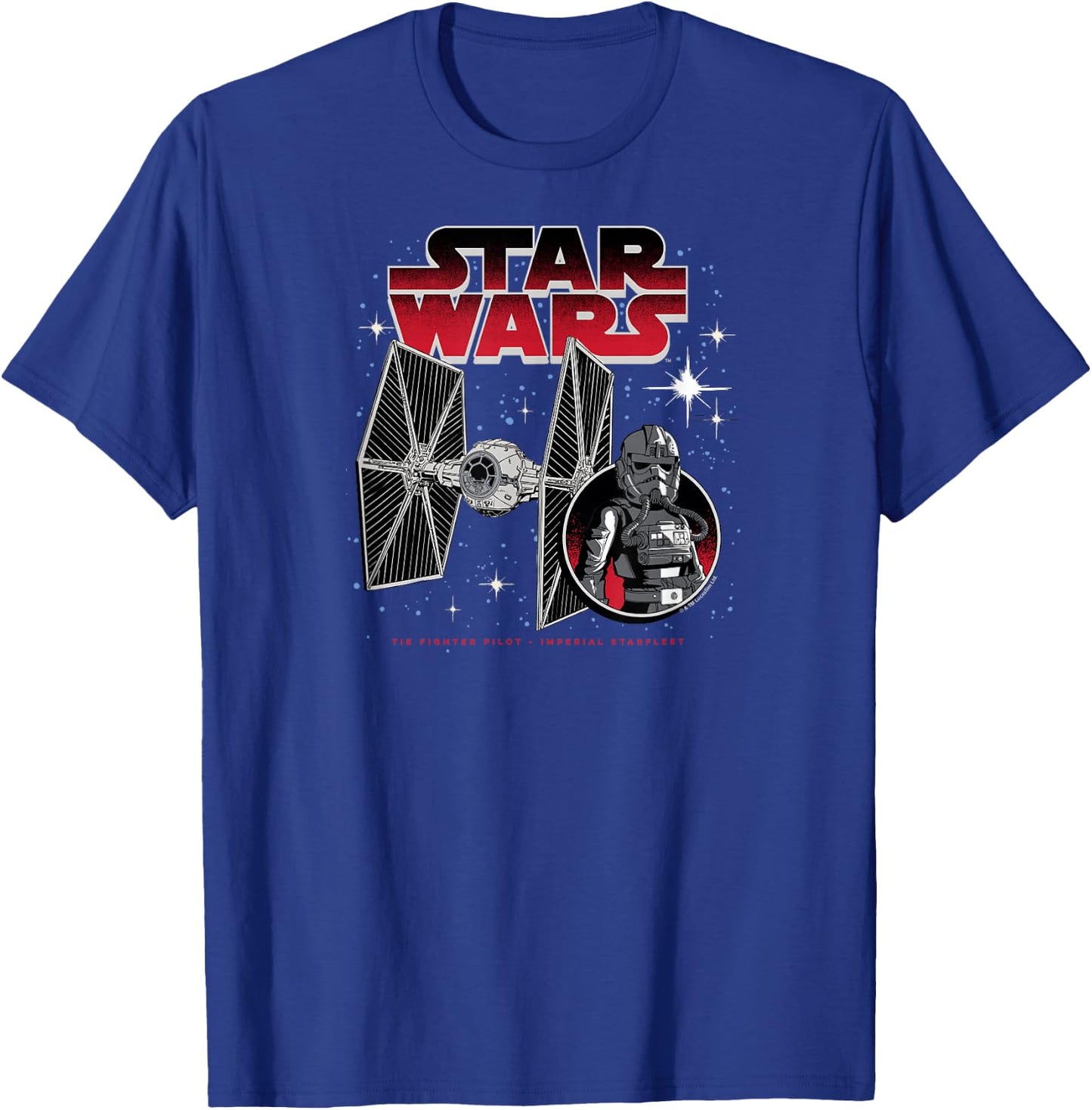 Star Wars - Imperial Starfleet Tie Fighter T-Shirt - T-Shirt | Royal