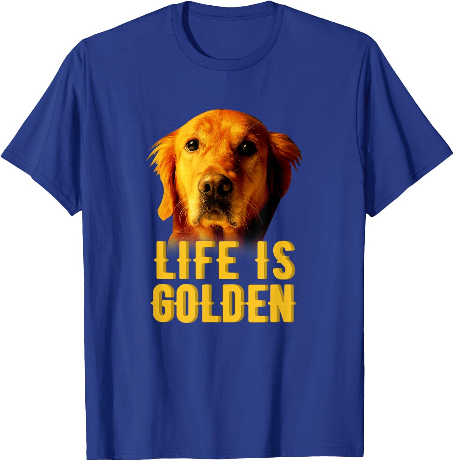 Retriever Dog Lover - Funny Dogs Quote T-Shirt - T-Shirt | Royal
