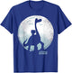 Disney Pixar The Good Dinosaur Moon Silhouette Movie Logo T-Shirt - T-Shirt | Royal