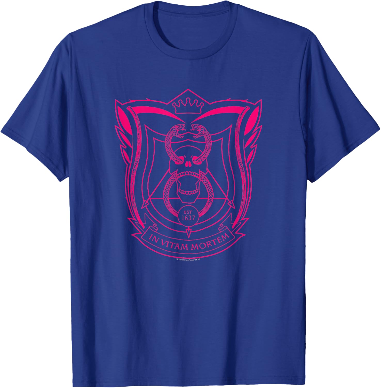 Deadly Class Invitam Mortem T-Shirt - T-Shirt | Royal