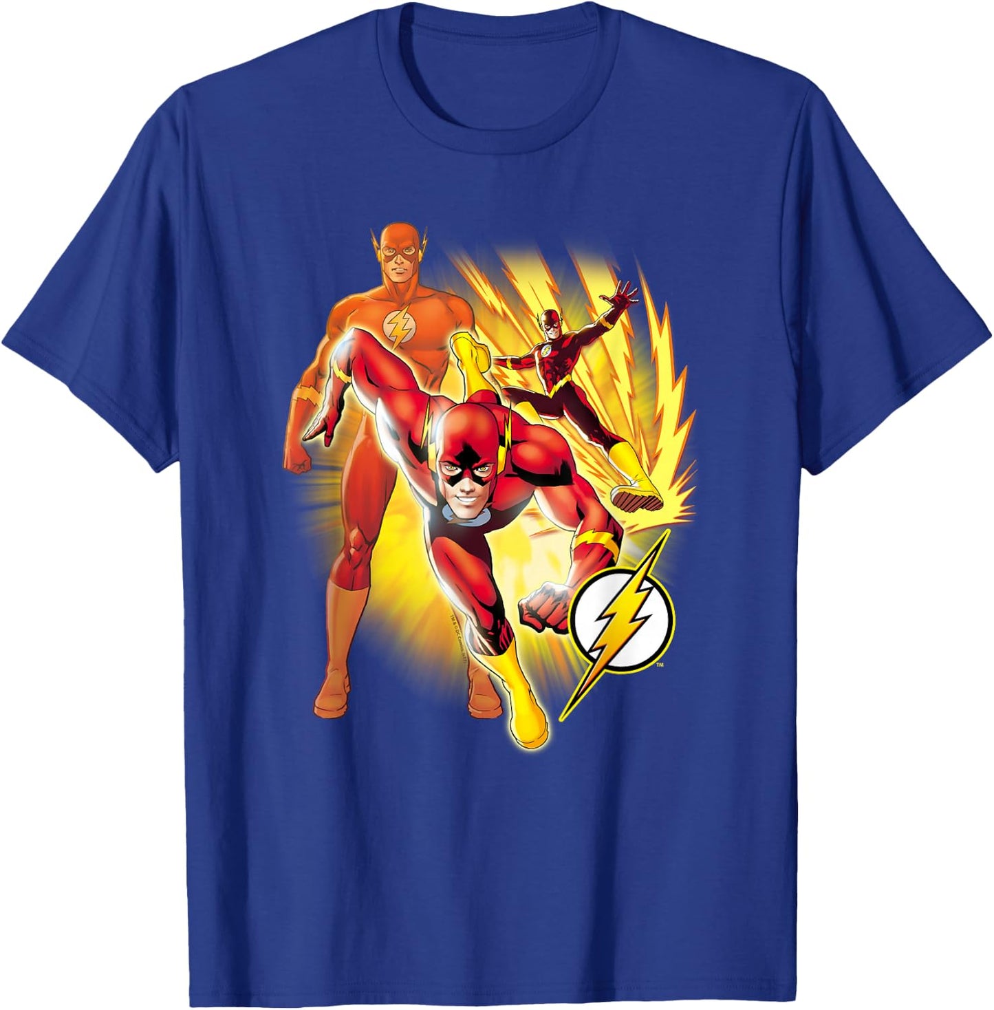 The Flash Collage T-Shirt - T-Shirt | Royal