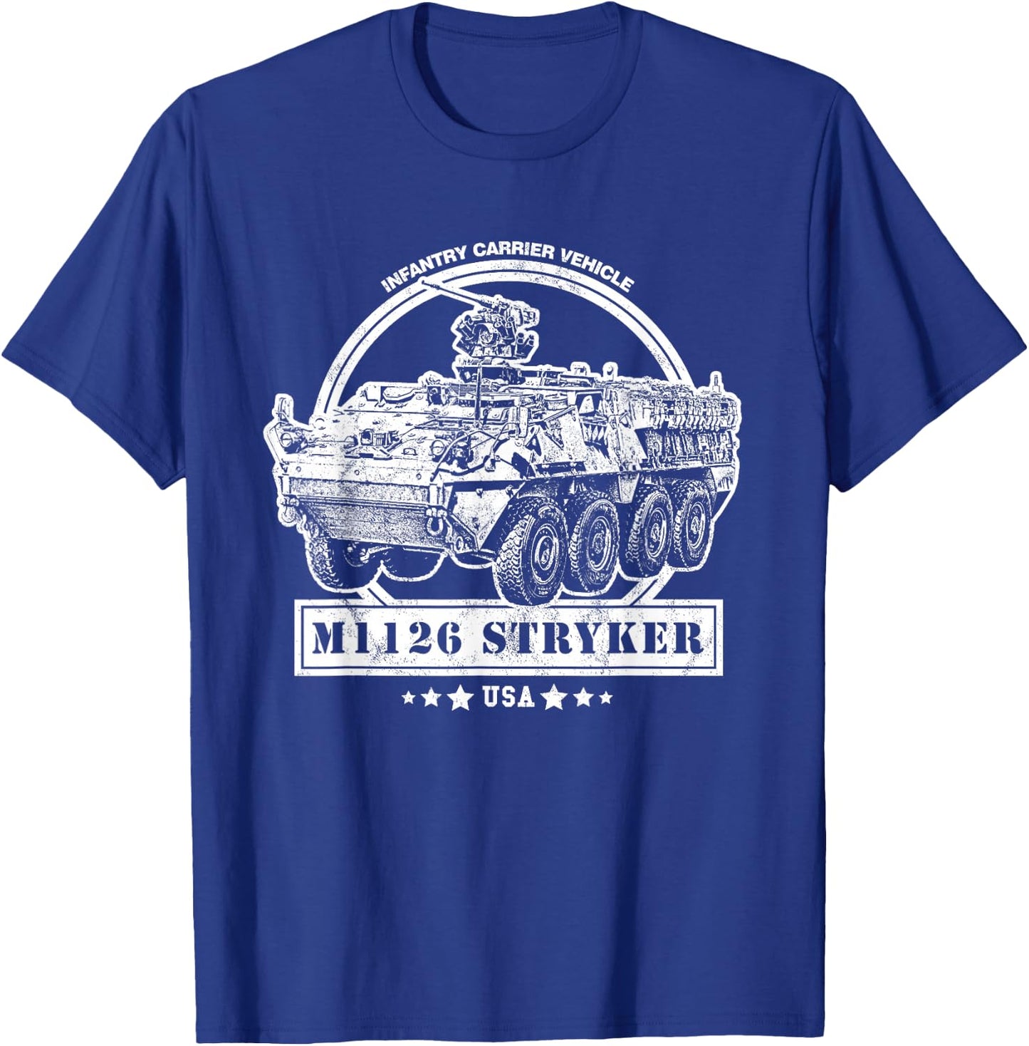 M1126 Stryker ICV T-Shirt - T-Shirt | Royal