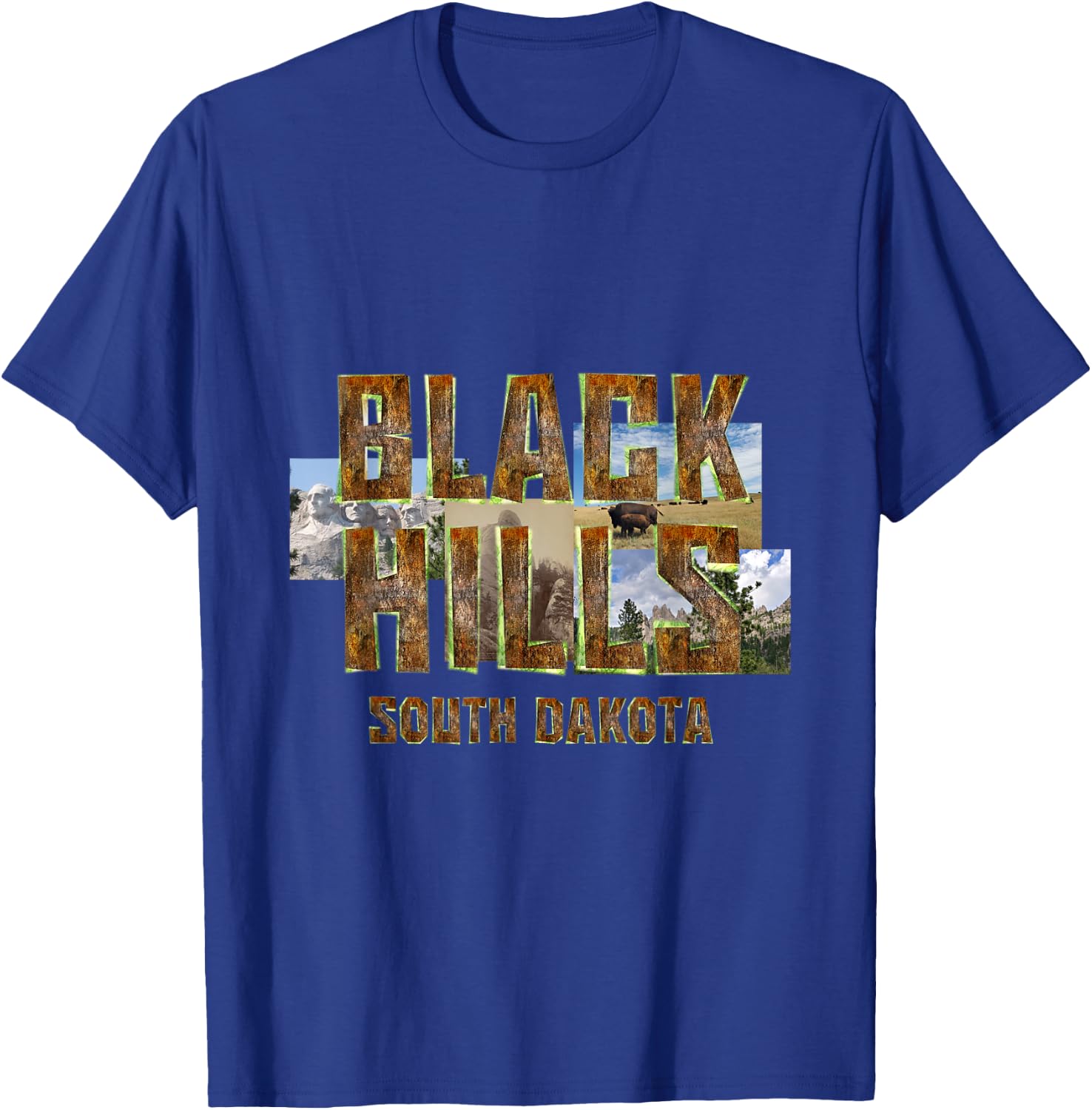 Black Hills of South Dakota T-Shirt - T-Shirt | Royal