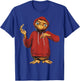 E.T. Hiding in A Portrait Graphic T-Shirt - T-Shirt | Royal