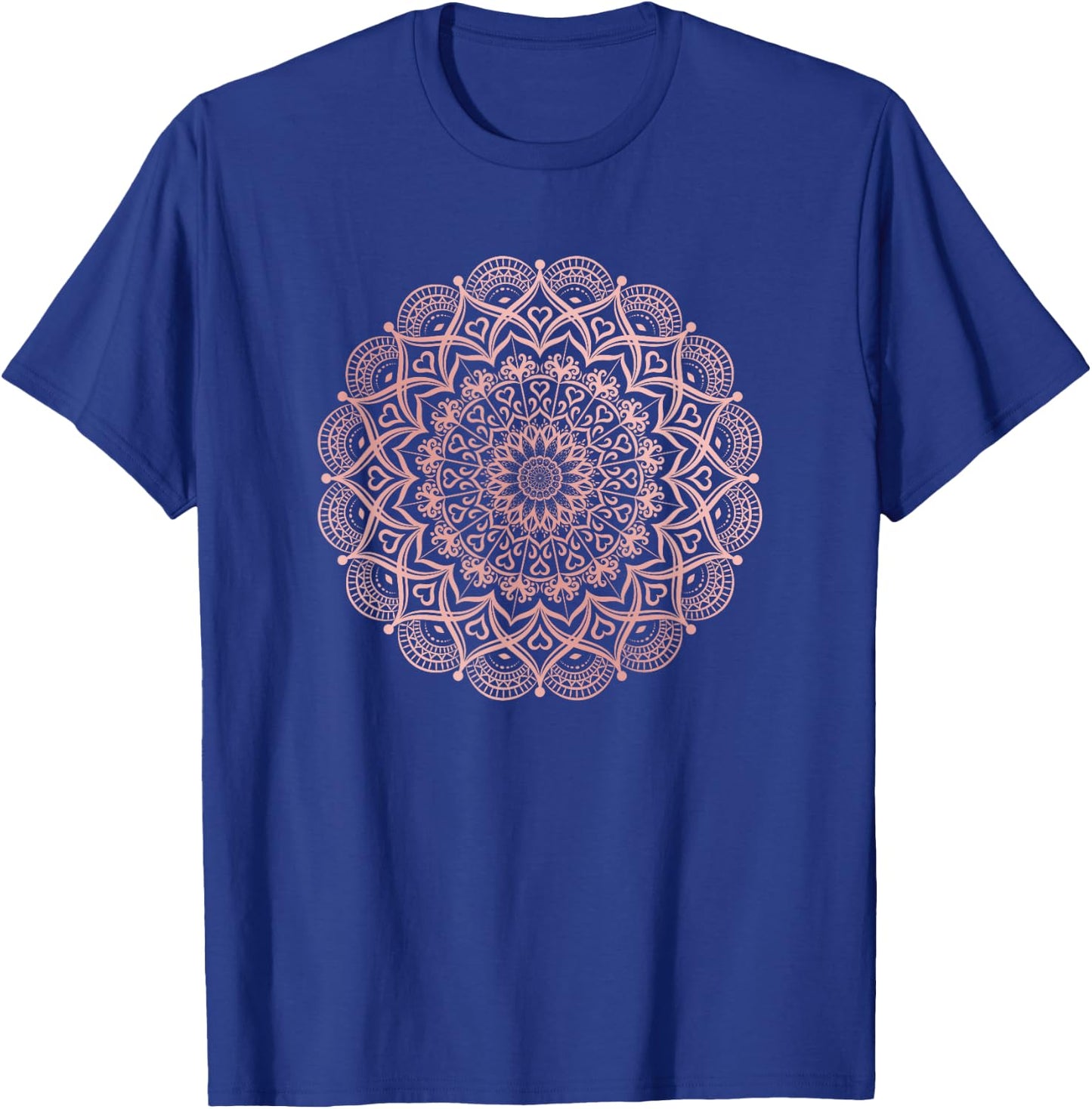 Lotus Flower Yoga Mandala , Men, Kids T-Shirt - T-Shirt | Royal