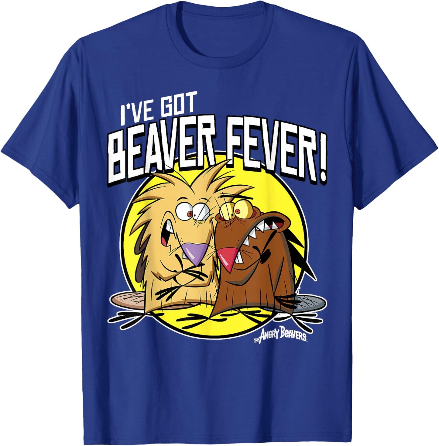 Angry Beavers I've Got Beaver Fever T-Shirt - T-Shirt | Royal