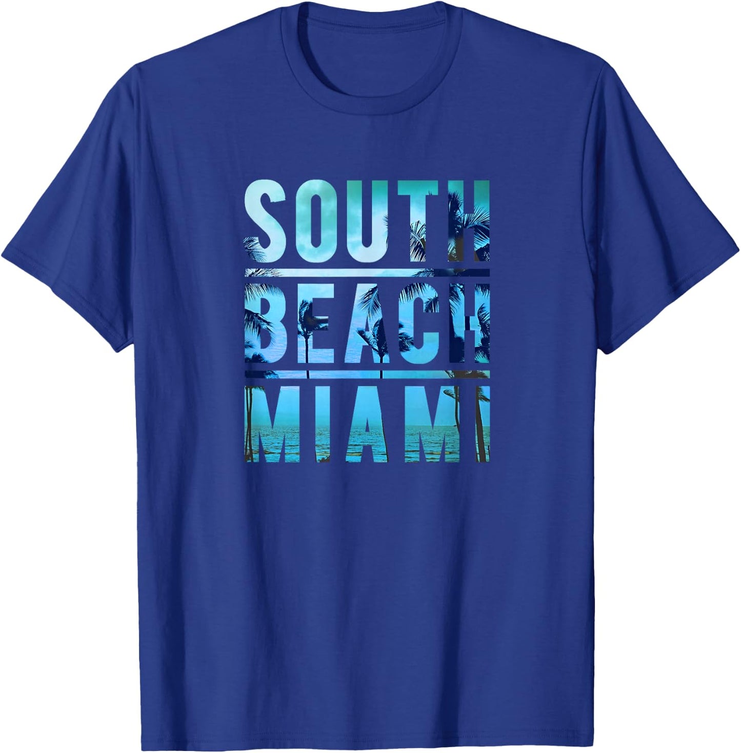 South Beach Miami T-Shirt - T-Shirt | Royal