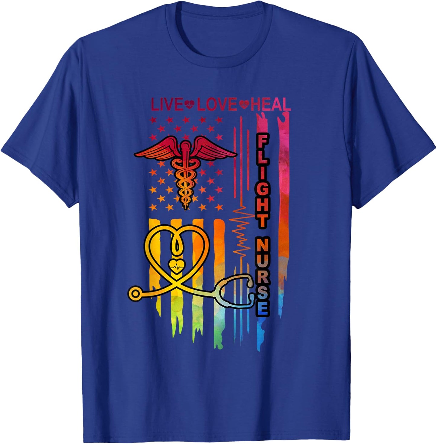 Flight Nurse T-Shirt - T-Shirt | Royal