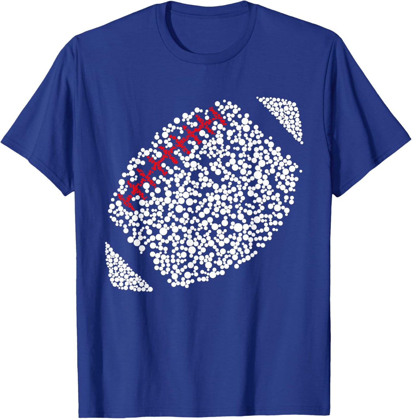Dot Dotted Day Football September 15th Men Boys Kids T-Shirt - T-Shirt | Royal