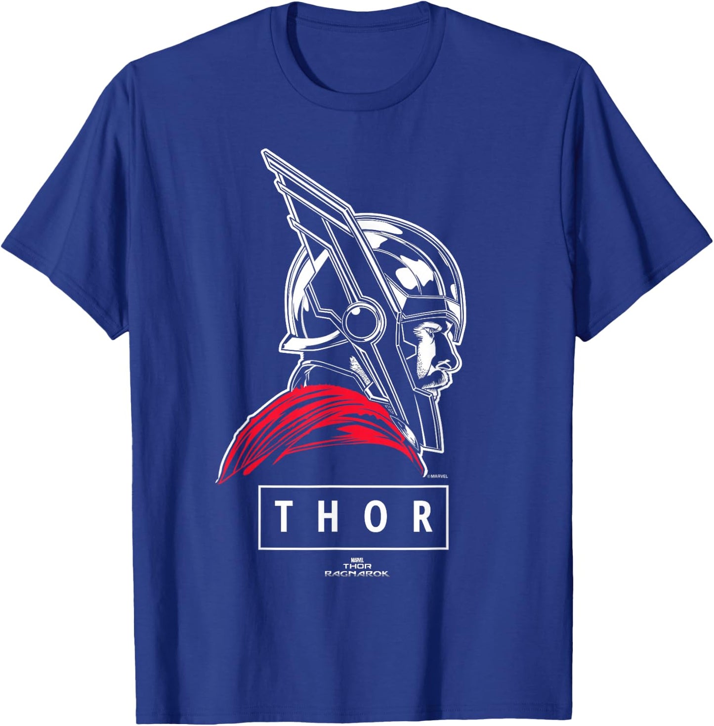 Marvel Thor Ragnarok God of Tonal Street View T-Shirt - T-Shirt | Royal