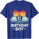 Kids 6 Year Old Soccer Player Gifts 6th Birthday Boy Sixth Bday T-Shirt - T-Shirt | Royal