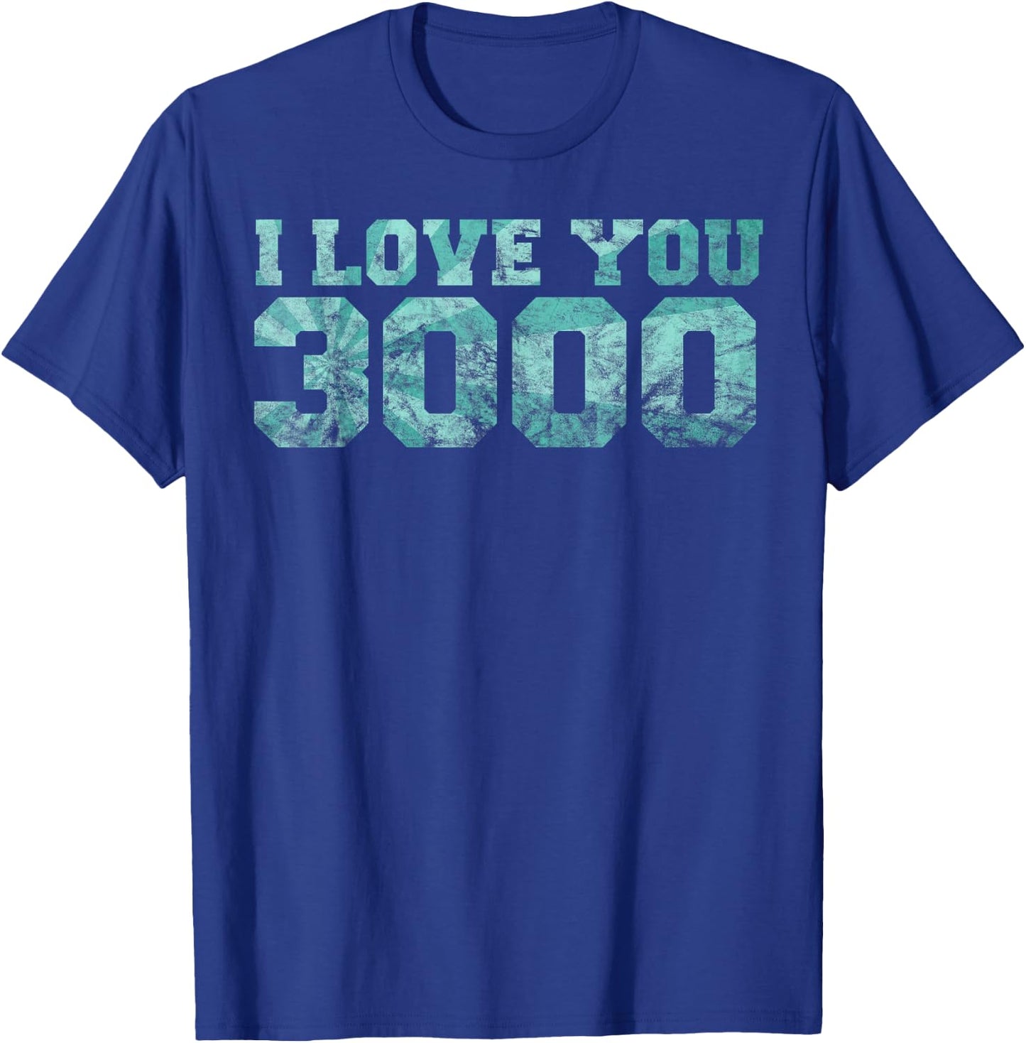 I Love You Dad 3000 Time Vintage Retro Hero Gift T-Shirt - T-Shirt | Royal