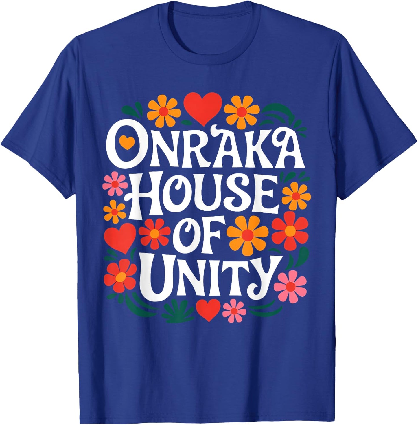 Onraka House House of Unity School Spirit T-Shirt - T-Shirt | Royal