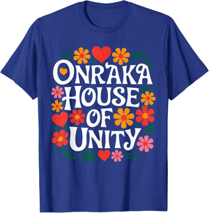 Onraka House House of Unity School Spirit T-Shirt - T-Shirt | Royal
