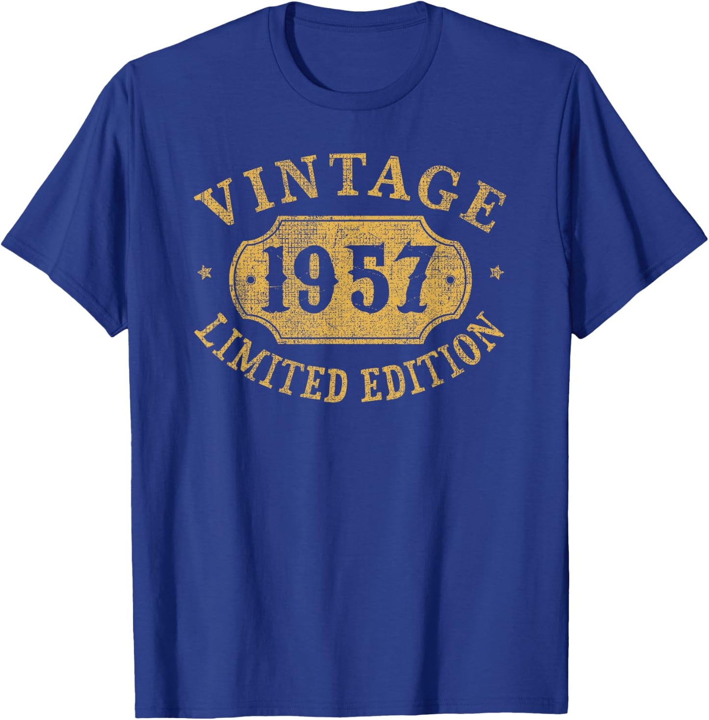 69th Birthday Women 69 year old Men Funny 1957 69 year old T-Shirt - T-Shirt | Royal
