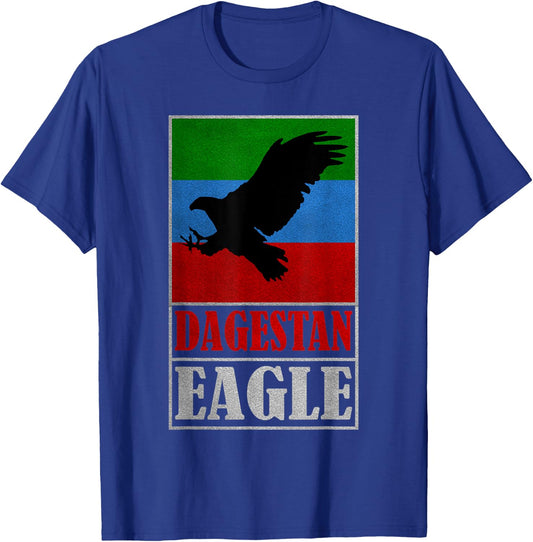 Dagestan Eagle, Proud people of Dagestan national Flag T-Shirt - T-Shirt | Royal