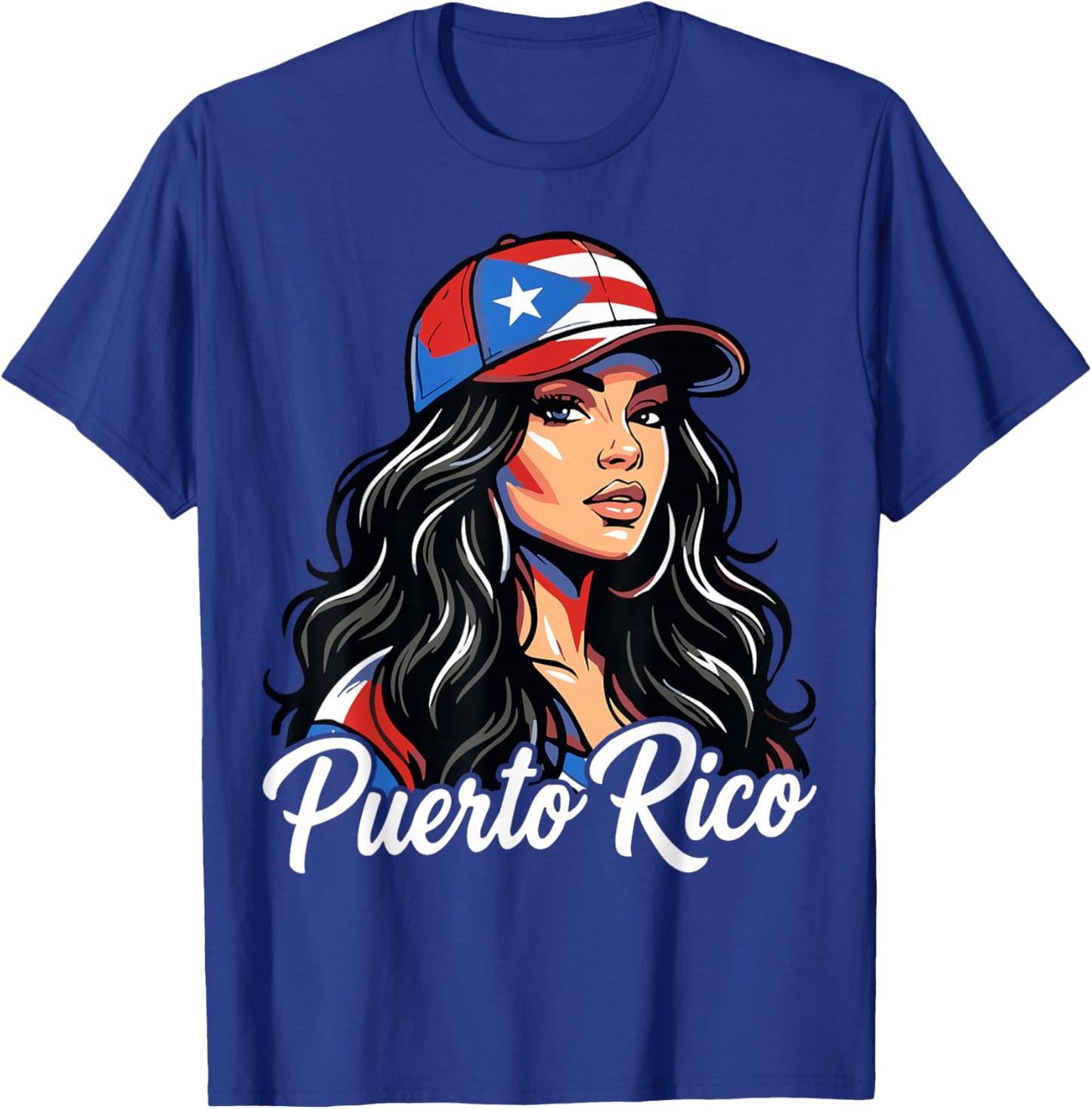 Puerto Rico Flag Boricua Puerto Rican T-Shirt - T-Shirt | Royal