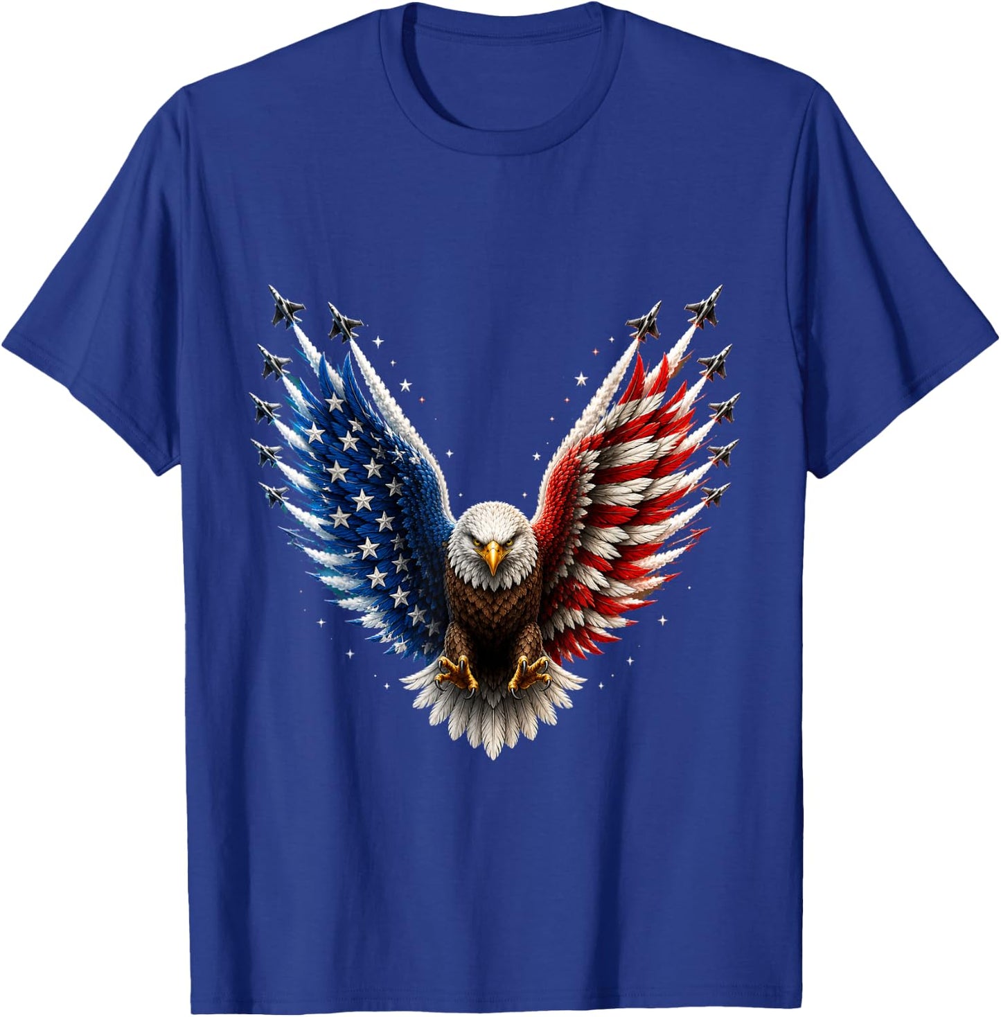 4th of July Independence Day T-Shirt - T-Shirt | Royal