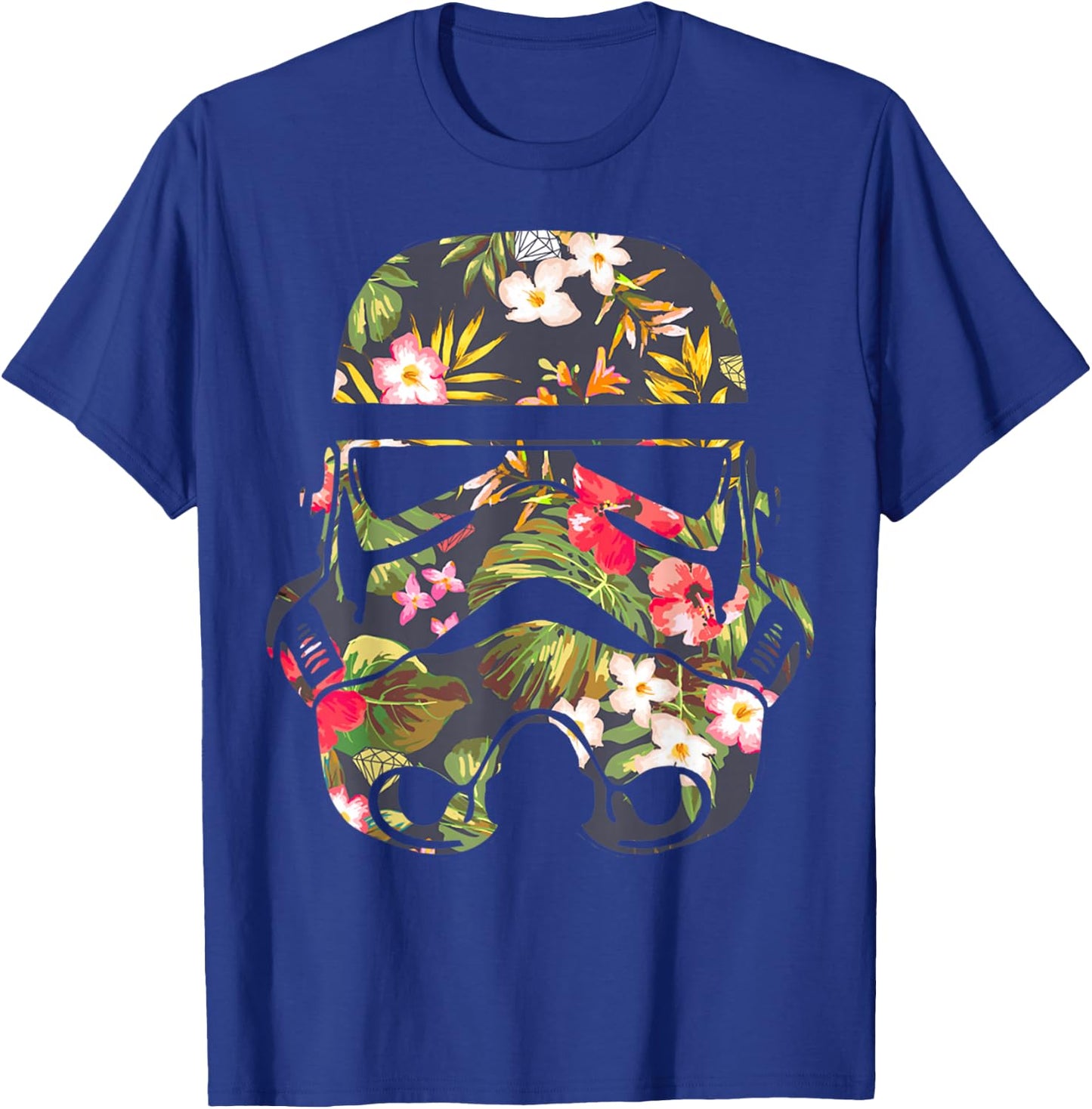Star Wars Tropical Stormtrooper Floral Print Disney+ T-Shirt - T-Shirt | Royal