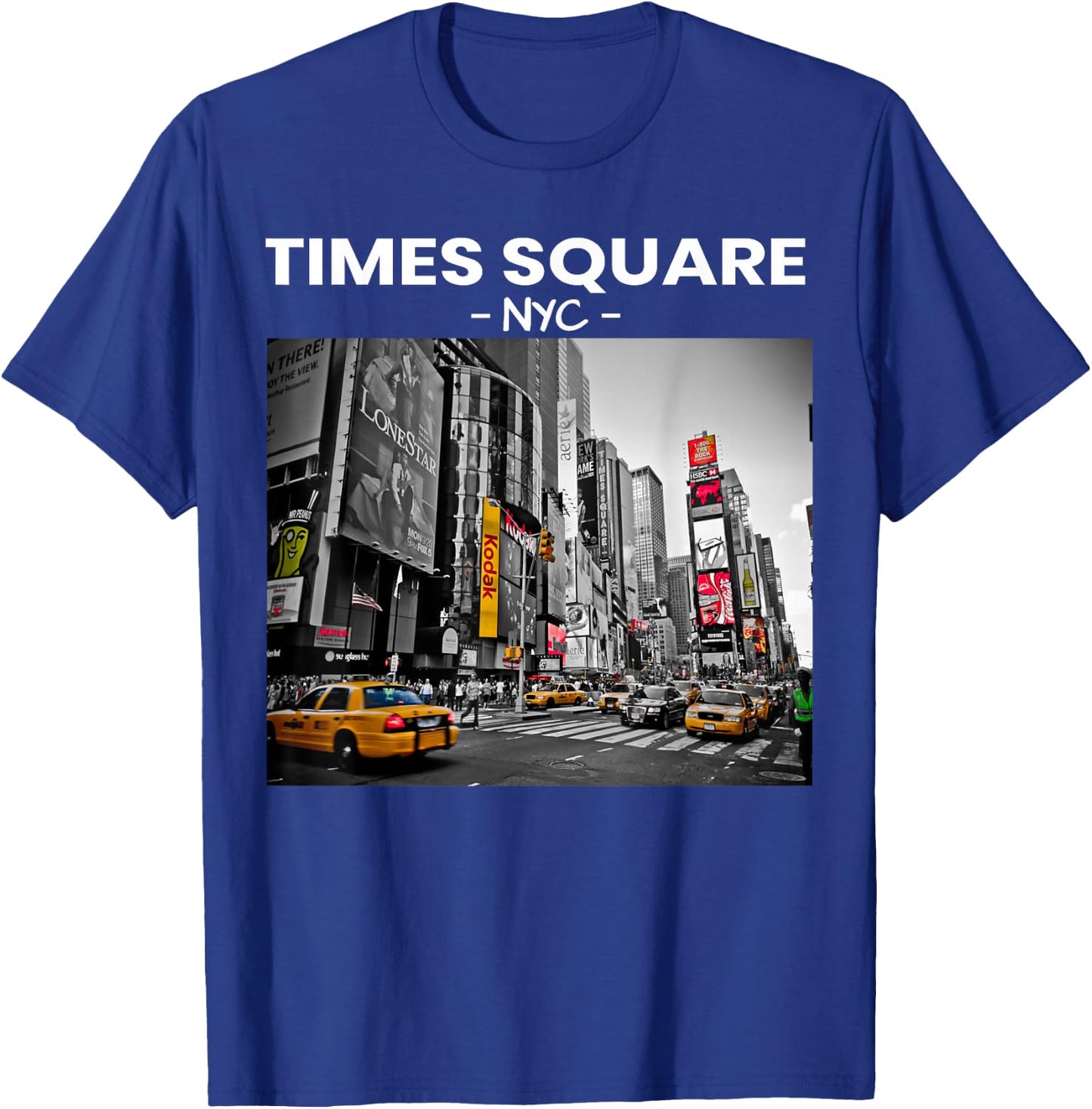 Times Square T Shirt NYC New York City Gift T-Shirt - T-Shirt | Royal