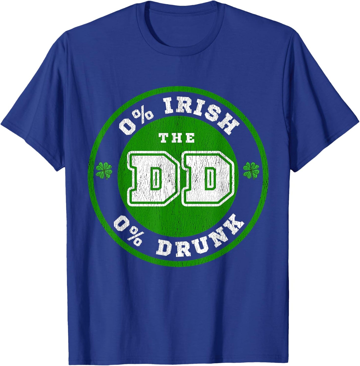 Designated Driver T Shirt for St. Patrick's Day Pub Crawl T-Shirt - T-Shirt | Royal