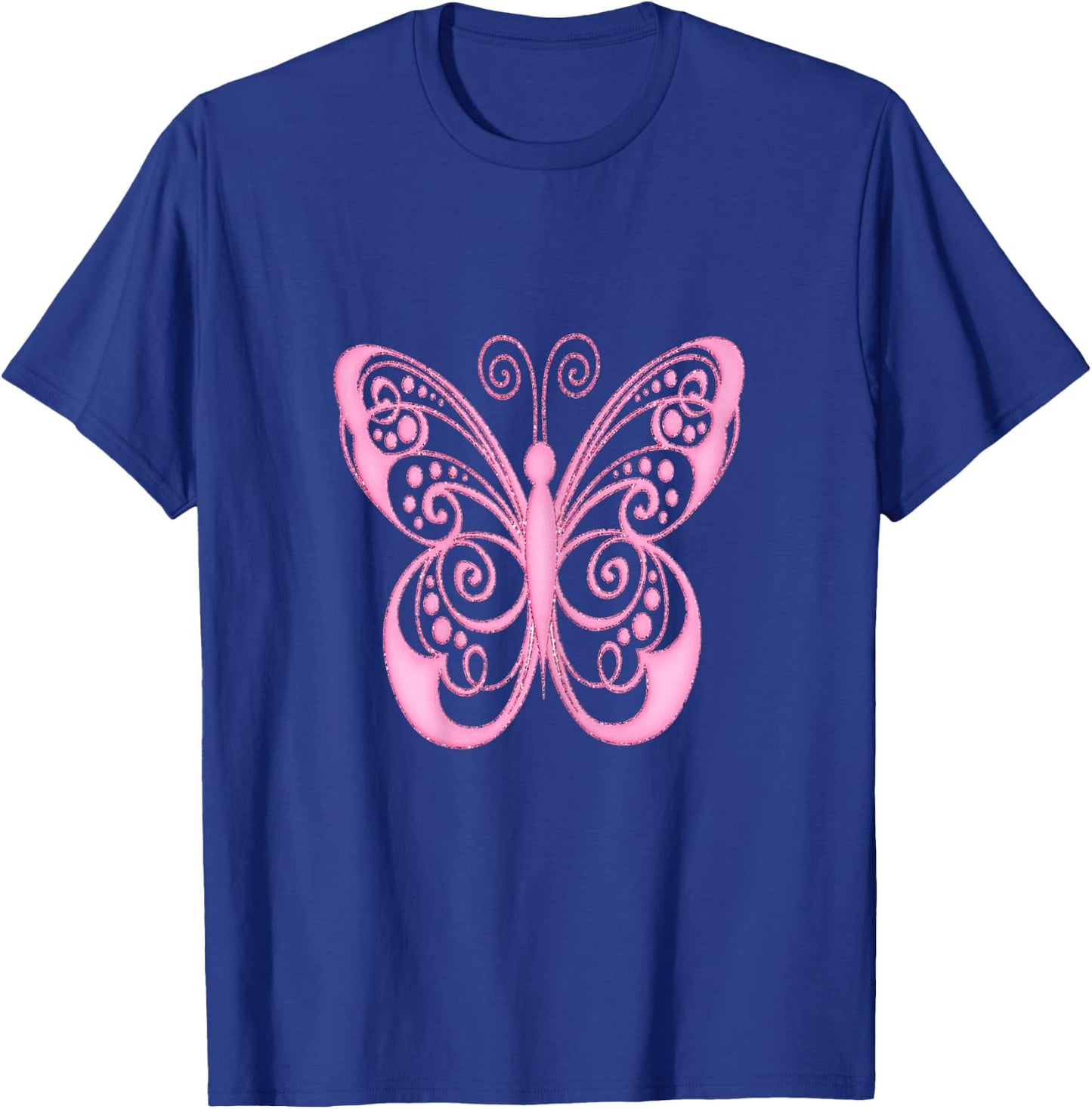 Pretty Pink Butterfly T-Shirt - T-Shirt | Royal