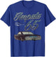 1965 Blue Low Rider Kustom Lead Sled Hot Rod Muscle Car T-Shirt - T-Shirt | Royal