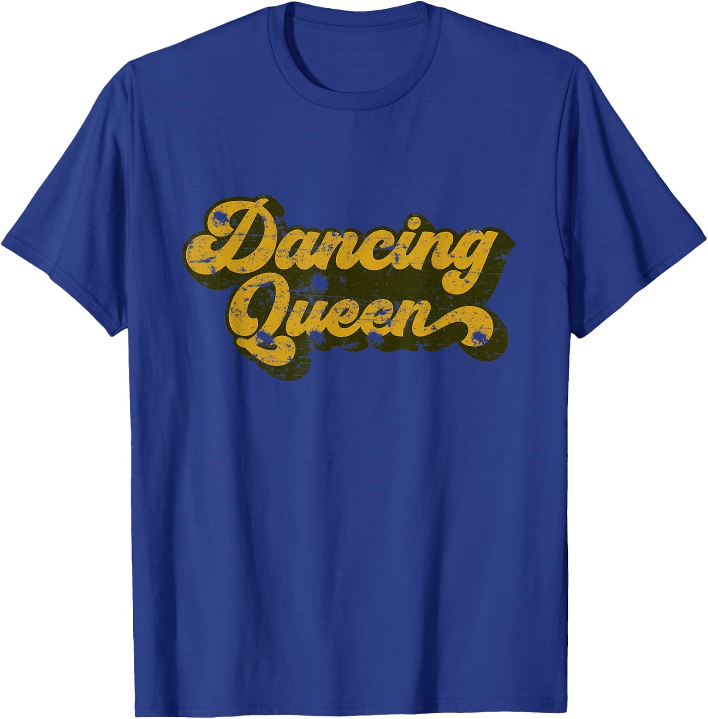 Dancing Queen Shirt Vintage Dancing 70s T-Shirt - T-Shirt | Royal