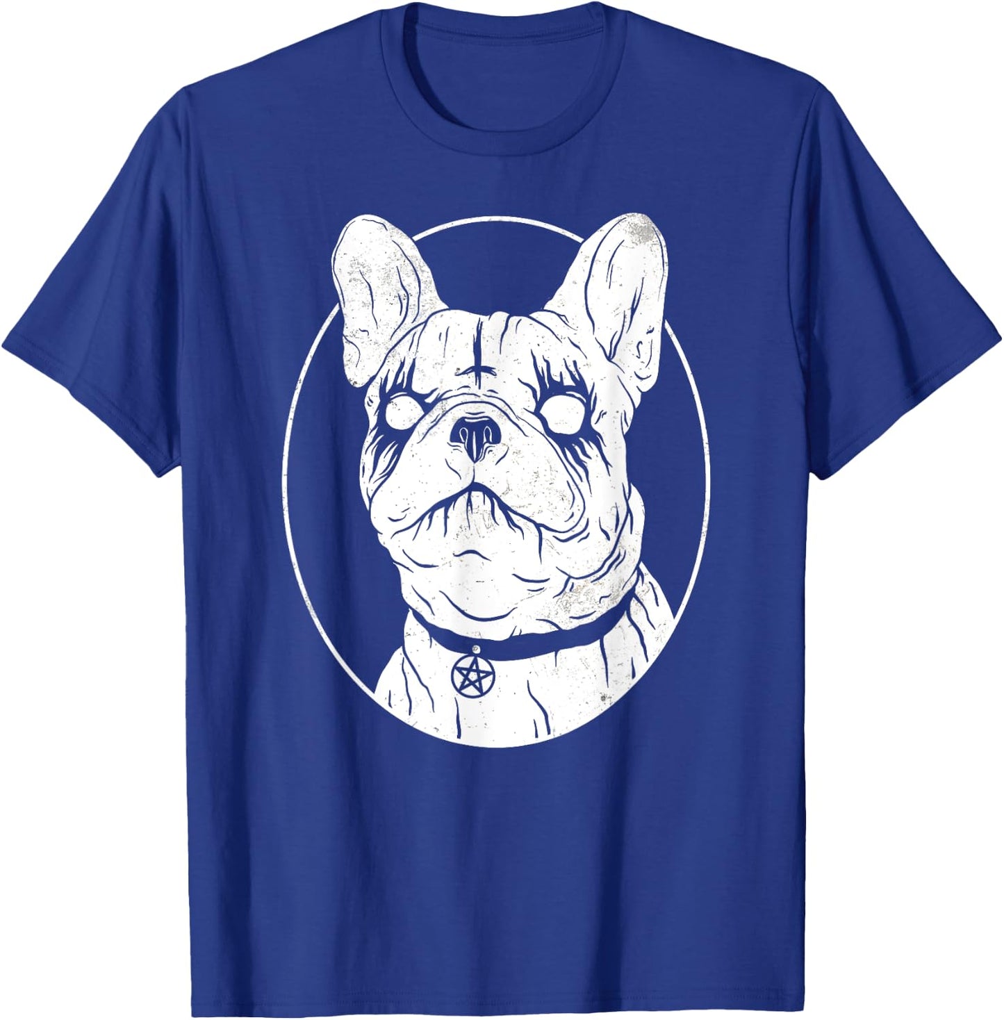 Black Metal French Bulldog - Gothic Heavy Metal Dog Shirt Women T-Shirt - T-Shirt | Royal