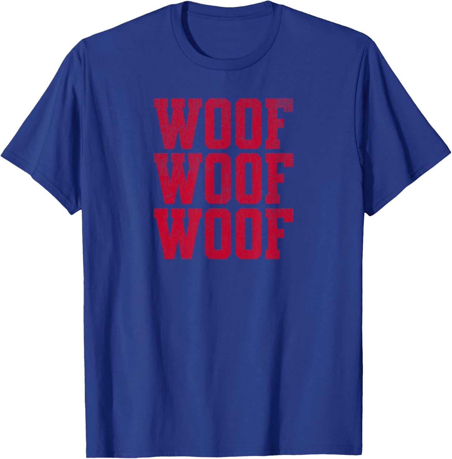 Funny Georgia Sayings Woof Design for fans of Georgia T-Shirt - T-Shirt | Royal
