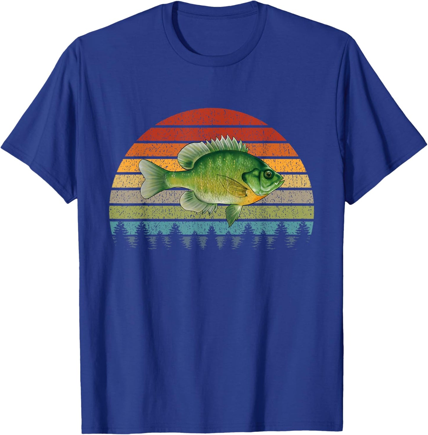 Bluegill Sunfish Fishing Freshwater Fish T-Shirt - T-Shirt | Royal