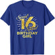 Sweet Sixteen Squad T Shirt 16th Birthday Girl T-Shirt - T-Shirt | Royal