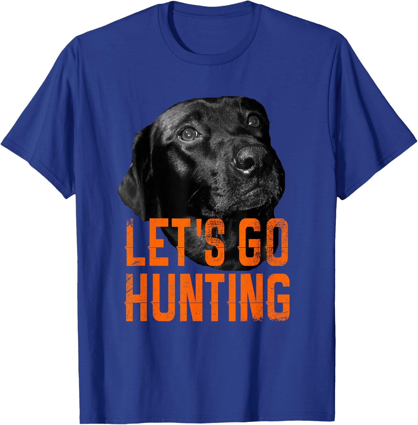 Black Lab Hunting Shirt Women Dog Lover Gift T-Shirt - T-Shirt | Royal