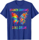 Broken Crayons Still Colors Mental Health Awareness T-Shirt - T-Shirt | Royal