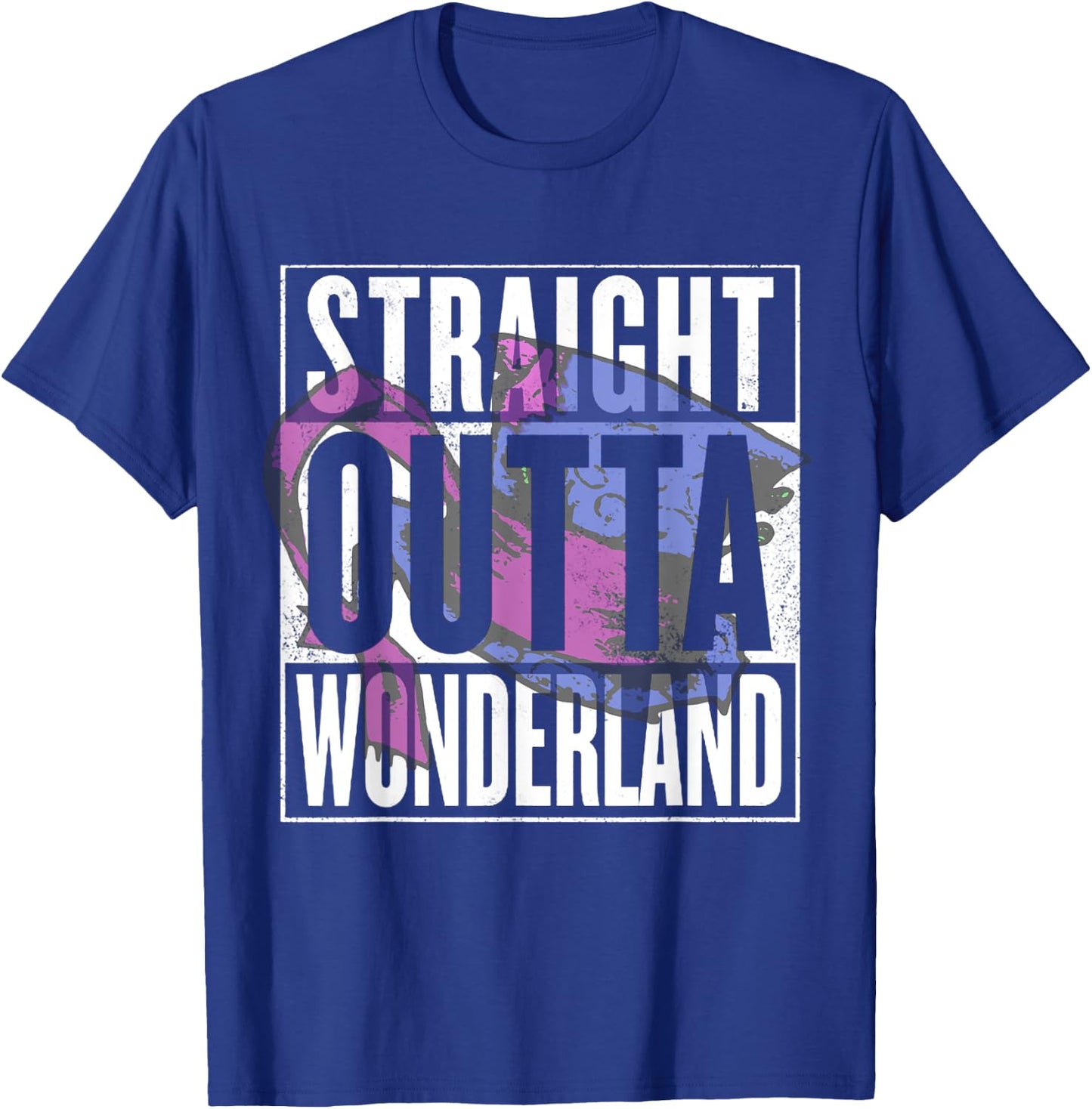 Straight Outta Wonderland Mad Hatter T-Shirt - T-Shirt | Royal