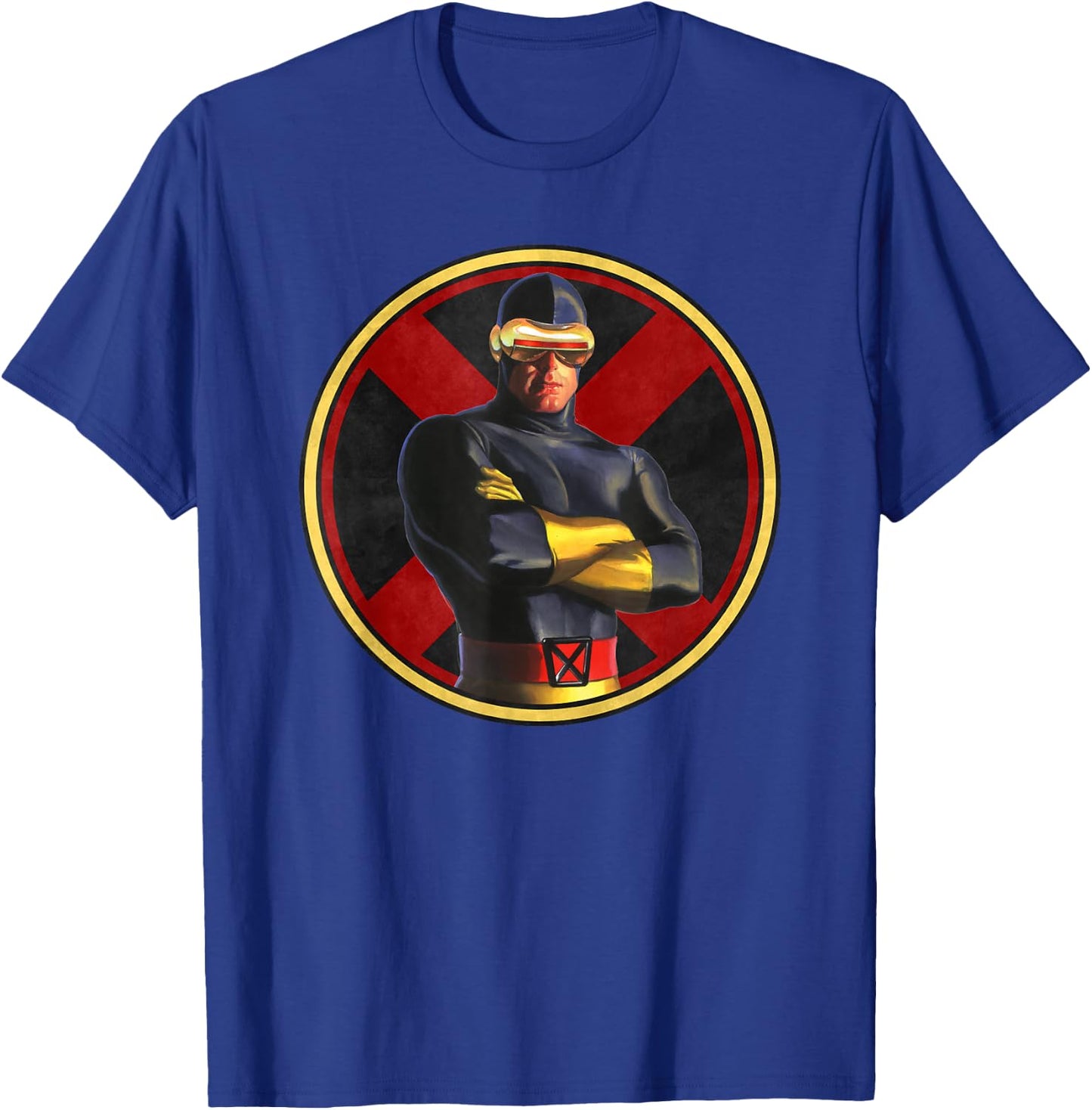Marvel X-Men Cyclops The Timeless Collection Retro T-Shirt - T-Shirt | Royal