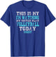 This Is My I'm Watching Sister Play Volleyball Today Shirt T-Shirt - T-Shirt | Royal