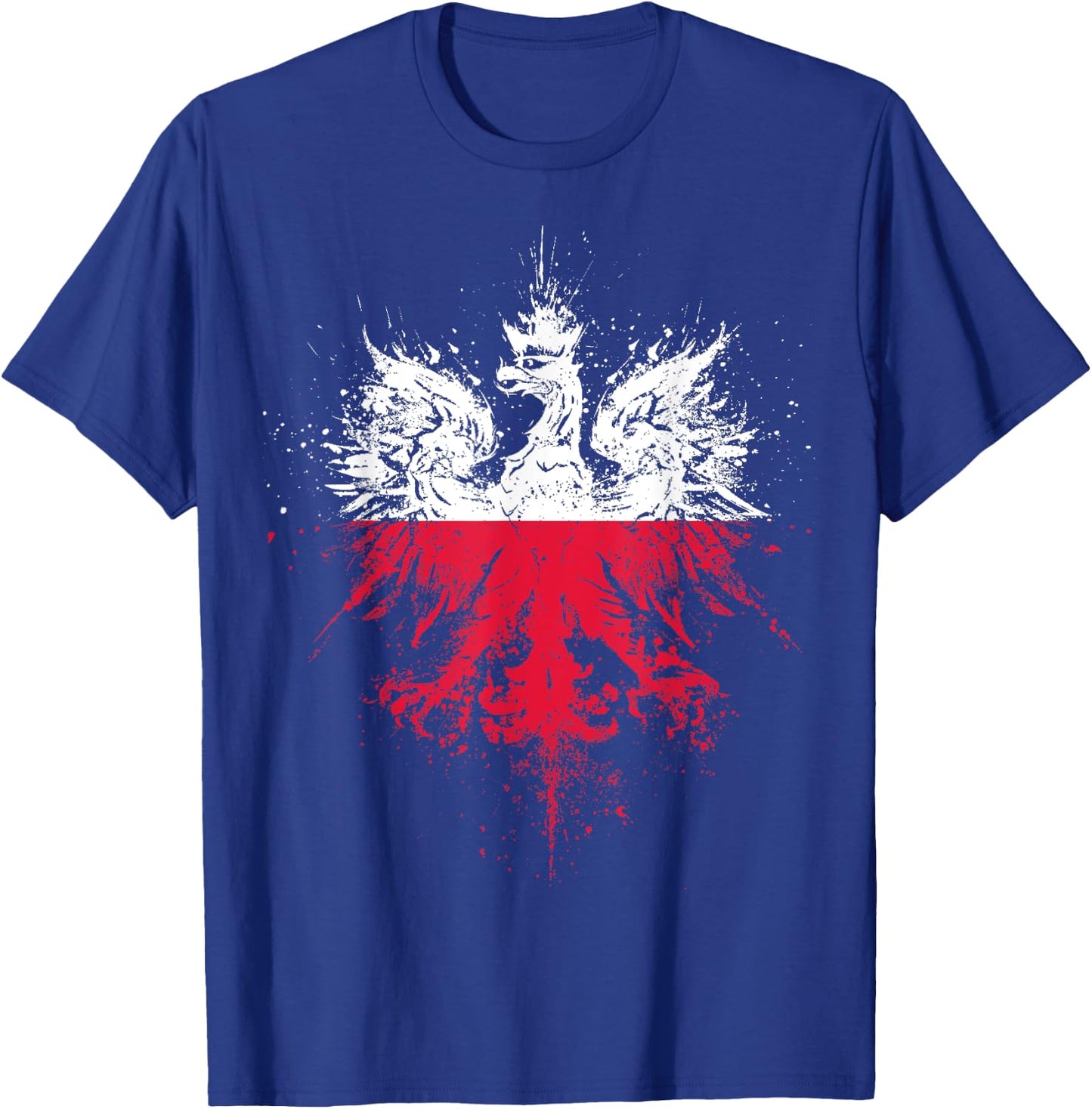 Polish Eagle | Polish Pride | Polish Flag | Polish T-Shirt - T-Shirt | Royal
