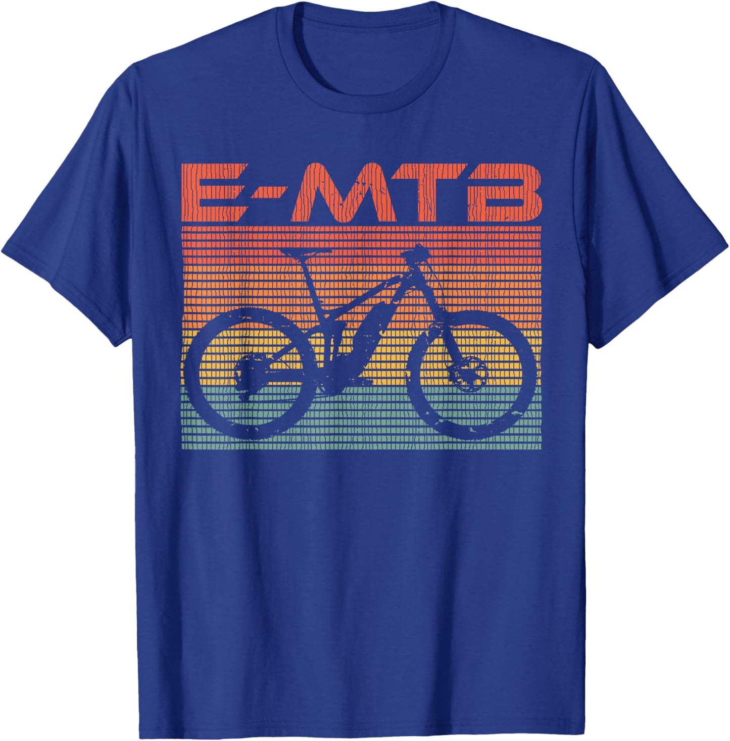 E-MTB eBike Pedelec E-Bike Mountainbike Present T-Shirt - T-Shirt | Royal