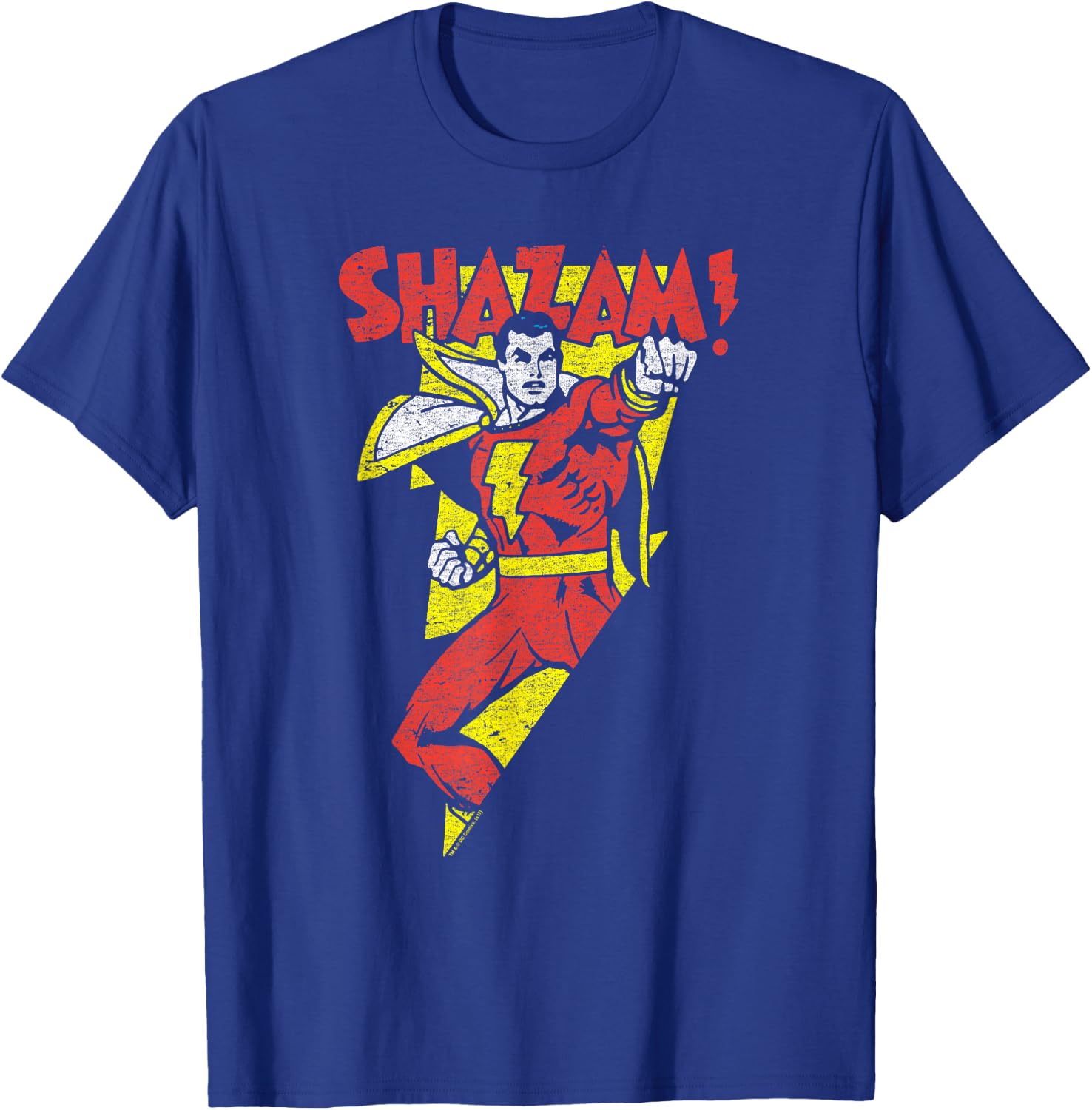 Shazam! in Bolt T-Shirt - T-Shirt | Royal