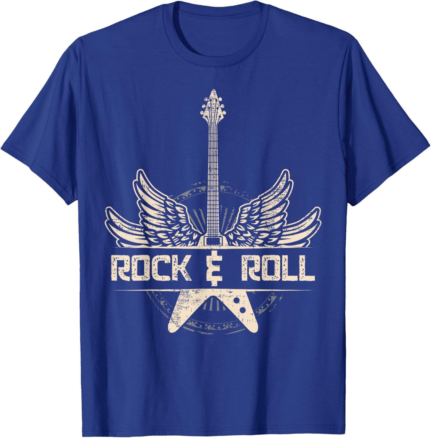 Classic Rock Gift Design For 80s Classic Rock Fans T-Shirt - T-Shirt | Royal