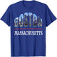 Boston Massachusetts City Photography Vacation Souvenir T-Shirt - T-Shirt | Royal