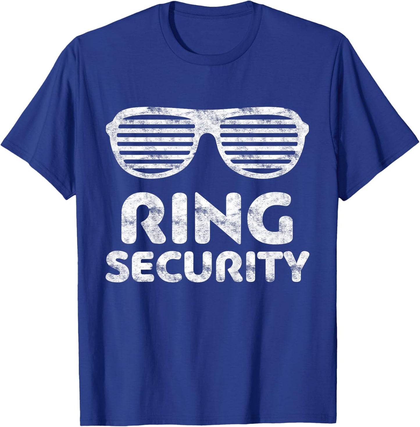 Kids Ring Security Shirt Kids Little Boys Ring Bearer T-Shirt - T-Shirt | Royal