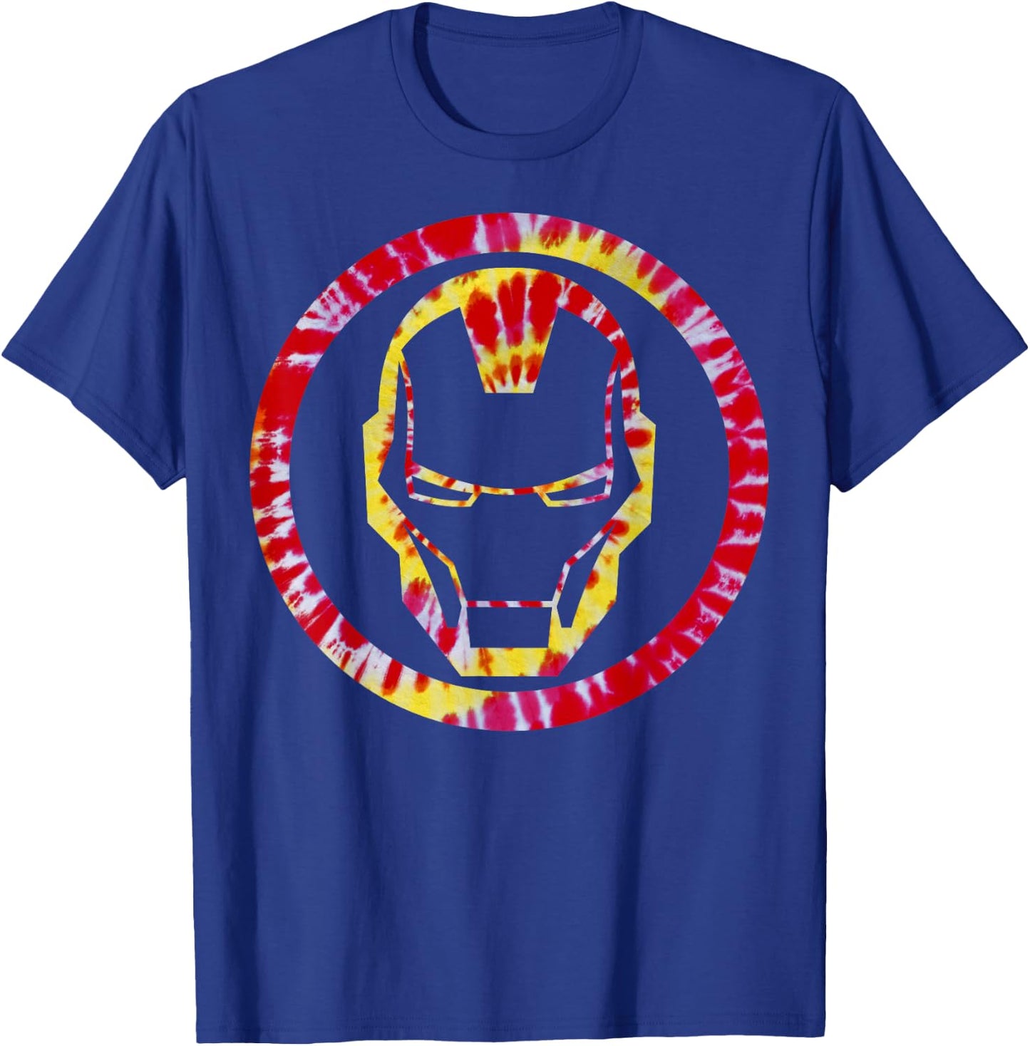 Marvel Iron Man Tye Die Symbol Graphic T-Shirt - T-Shirt | Royal