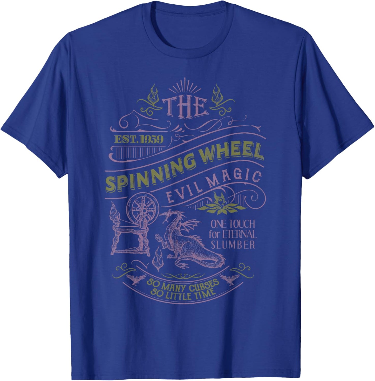 Disney Sleeping Beauty The Spinning Wheel Poster T-Shirt - T-Shirt | Royal