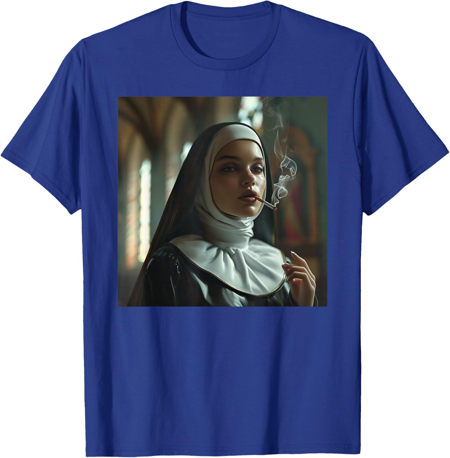 Beautiful rebellious nun, rebellious nun T-Shirt - T-Shirt | Royal