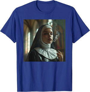 Beautiful rebellious nun, rebellious nun T-Shirt - T-Shirt | Royal